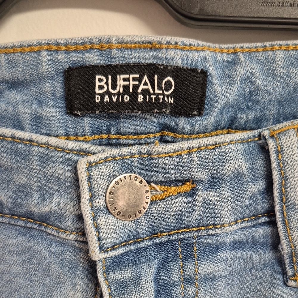 Buffalo David Bitton Women's Light Blue High-rise Skinny Jeans - Picture 4 of 7